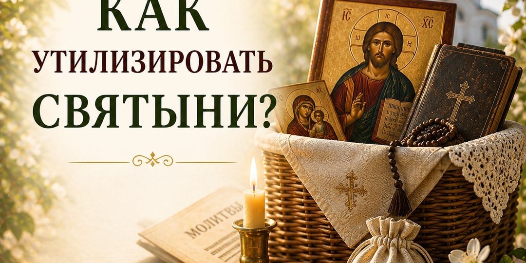 Утилизация освящённых религиозных предметов