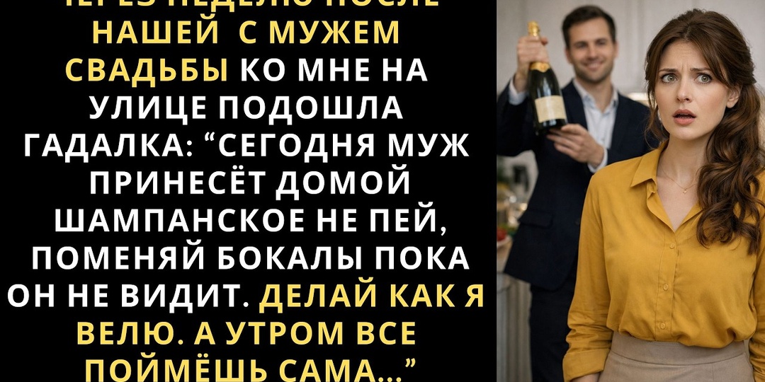 Спустя неделю после свадьбы