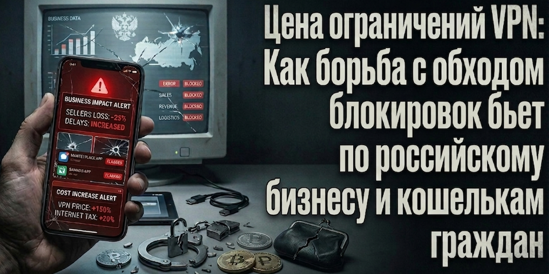Цена ограничений VPN: Как борьба с обходом блокировок бьет по российскому бизнесу и кошелькам граждан