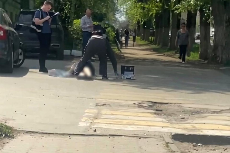   Труп женщины обнаружили на улице Есенина в Рязани. Фото: Топор.