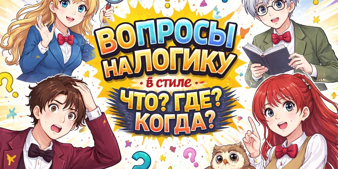 Легкие вопросы в стиле"Что? Где? Когда?"