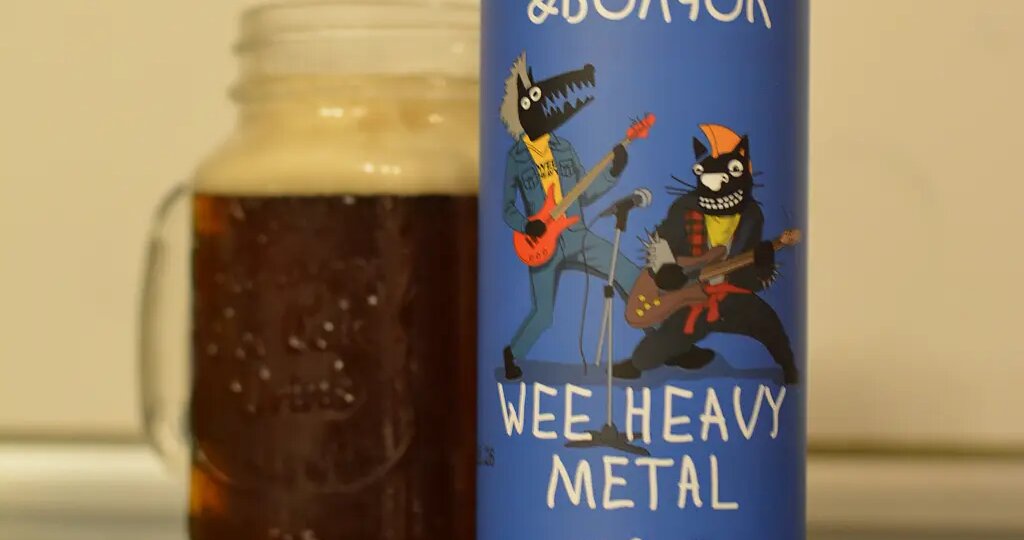 Wee Heavy Metal - совместное пиво Волковской и Василеостровской пивоварни