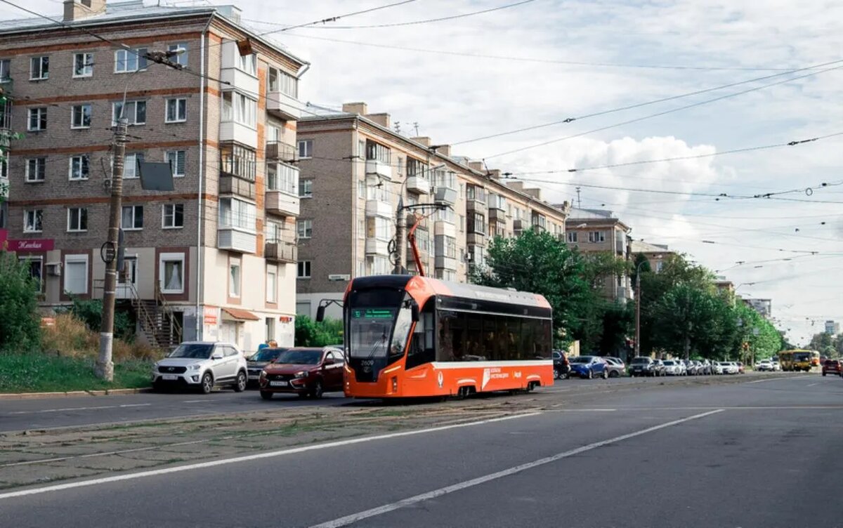    Движение общественного транспорта восстановлено в Ижевске