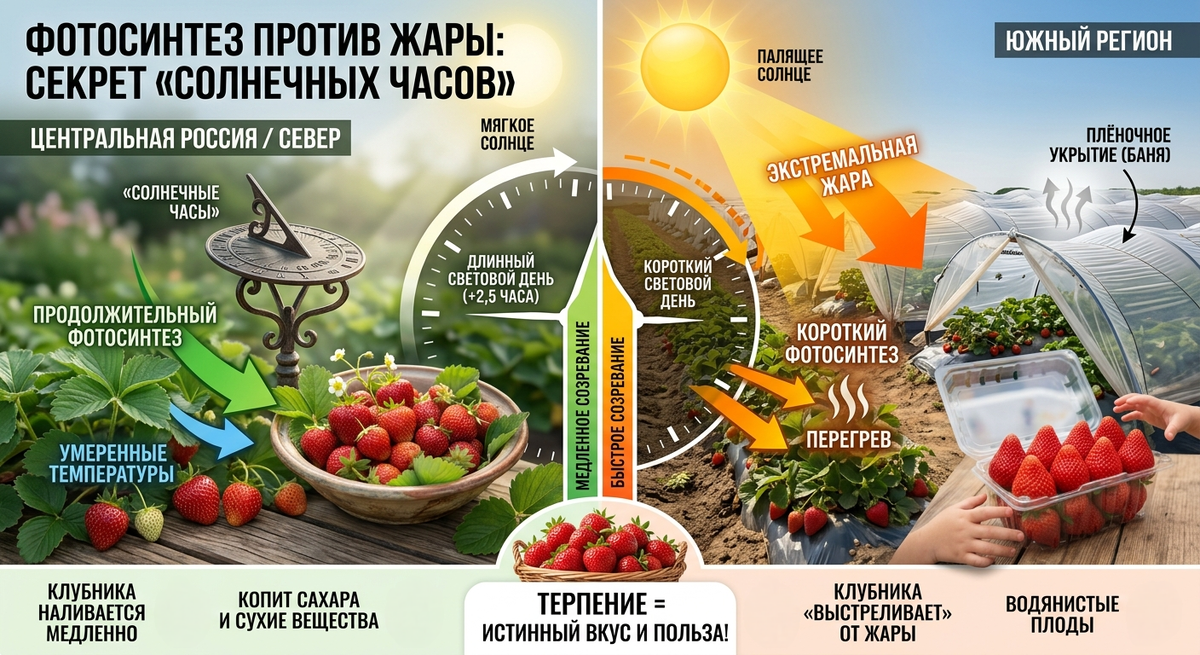 Клубничный самообман: почему «быстрая» ягода всегда проигрывает терпеливому гурману. 