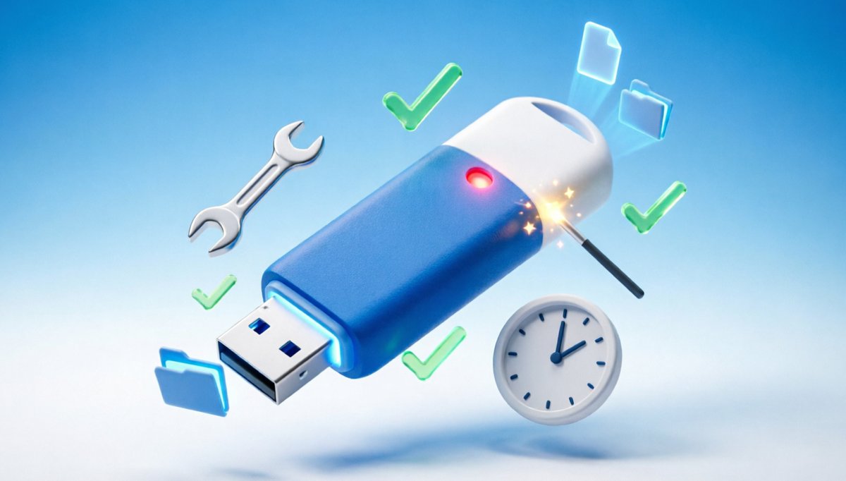 Как восстановить работоспособность флэшки если она не определяется и не открывается?