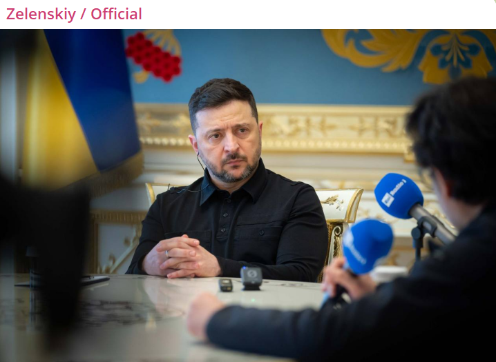    Скриншот:Telegram/Zelenskiy Official