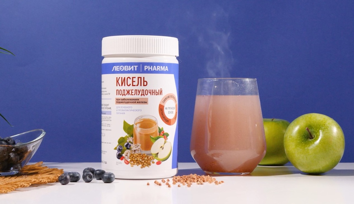 Кисель ЛЕОВИТ PHARMA «Поджелудочный»