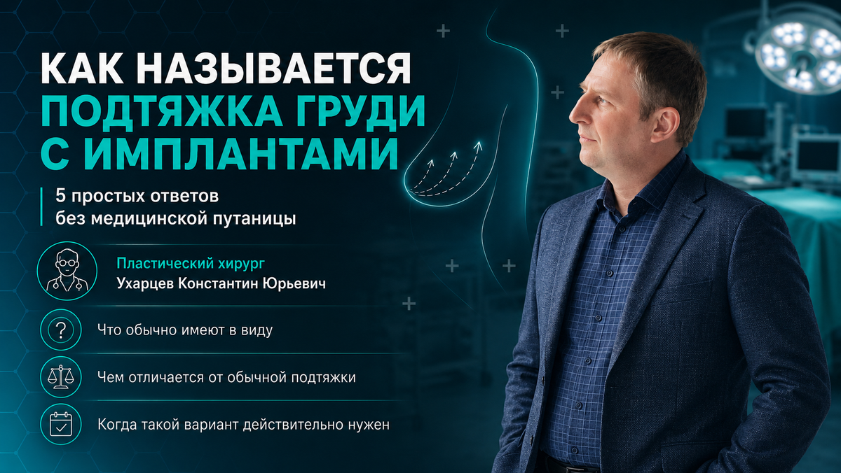 Ухарцев Константин Юрьевич пластический хирург 