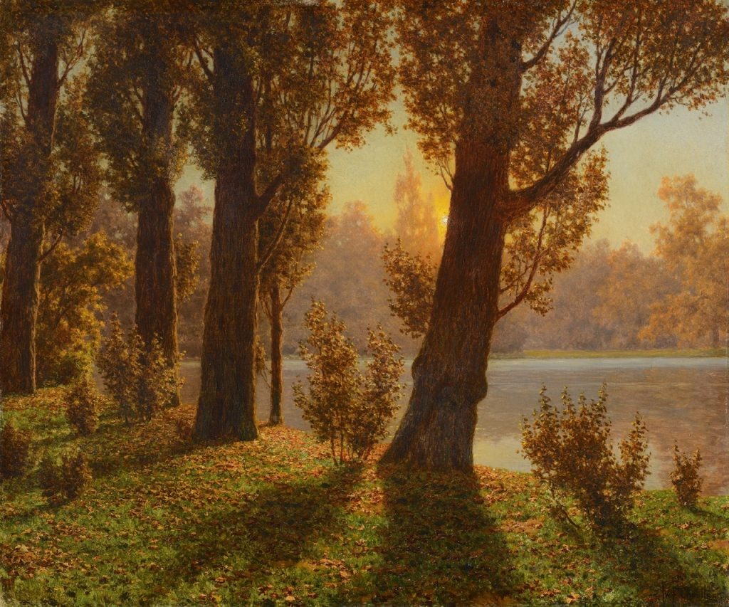 Иван Федорович Шультце. Осень. 1929-1930 годы. Частная коллекция.