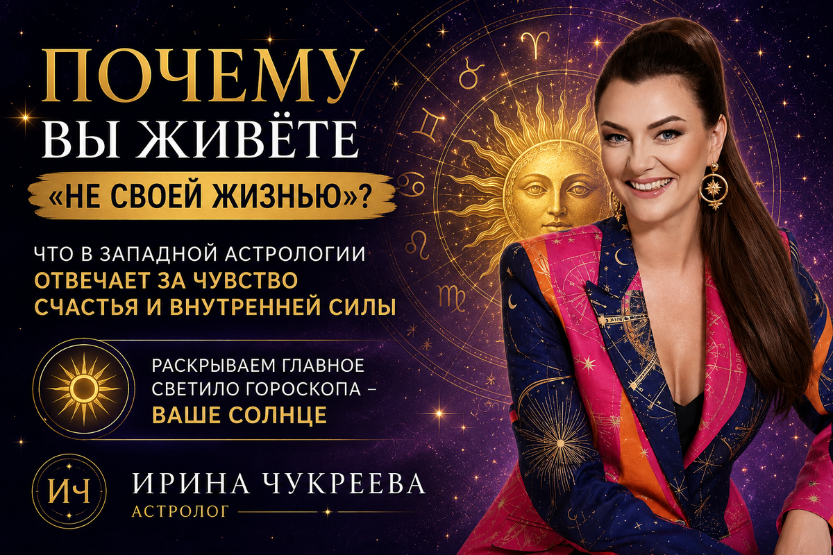 Почему вы живёте «не своей жизнью»: что в западной астрологии отвечает за чувство счастья и внутренней силы