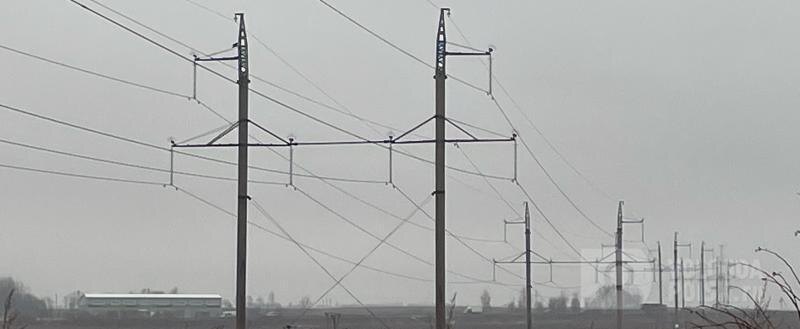 Усиление ветра в регионе может привести к обрывам линий электропередач