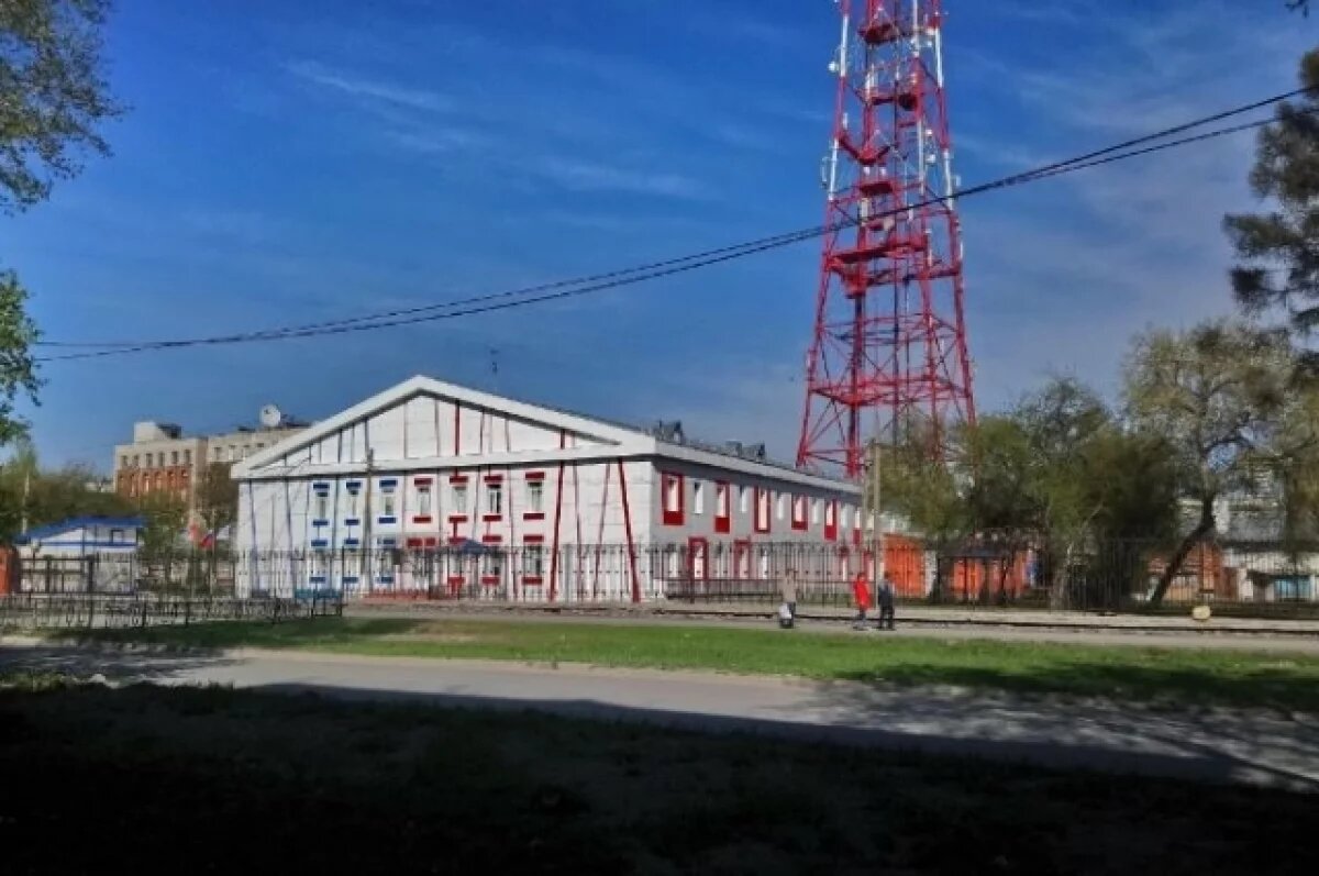    Новосибирская телебашня засияет яркими огнями в День Победы