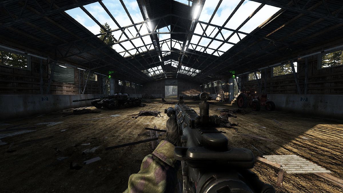 - В игре Road to Vostok игрок должен ориентироваться в пустынной пограничной зоне между Финляндией и Россией, где каждая пуля и бинт на счету.
- Чтобы выжить в Road to Vostok, нужно управлять здоровьем, гидратацией и питанием, перемещаясь по трём различным зонам. Финальная зона «Восток» вводит строгую механику перманентной смерти.
- Действие Road to Vostok разворачивается в альтернативном будущем, в постапокалиптической пограничной зоне между Финляндией и Россией. Игроку нужно пробиться сквозь смертоносные территории, пересечь охраняемую границу и попасть в область под кодовым названием «Восток».
- Road to Vostok — это шутер с элементами выживание с упором на реализм, планирование и последствия. Ваша цель: выжить, обжиться, собрать ресурсы и, если хватит смелости, пробраться в зону «Восток» — территорию с пермасмертью (удалением вашего сейва).
- Road to Vostok — хардкорный survival-шутер от первого лица на движке Godot. Игра не прощает ошибок: ресурсы ограничены, враги опасны, медикаменты на вес золота.