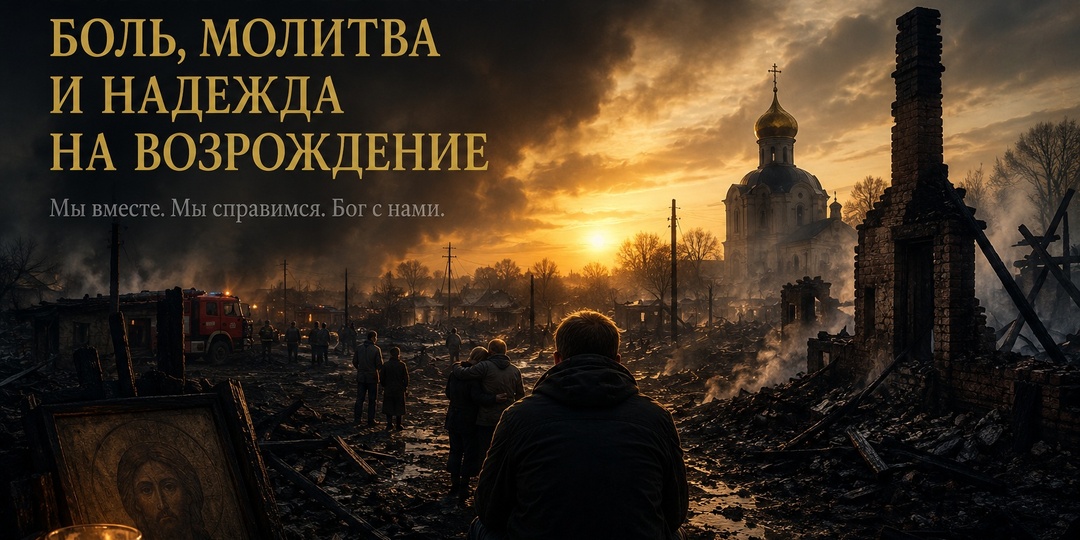 «Пожар в Вышкове: боль, молитва и надежда на возрождение»