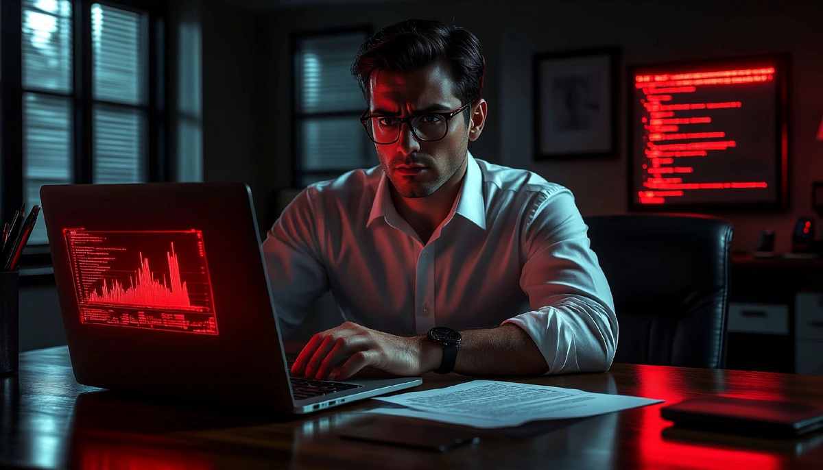 Руководитель IT-отдела показывает правки-предсказания из «теневой» папки.