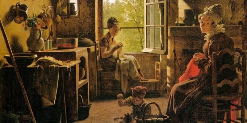 https://en.wikipedia.org/wiki/Mummy_brown#/media/File:Martin_Drolling_-_Interior_of_a_Kitchen_-_WGA6678.jpg