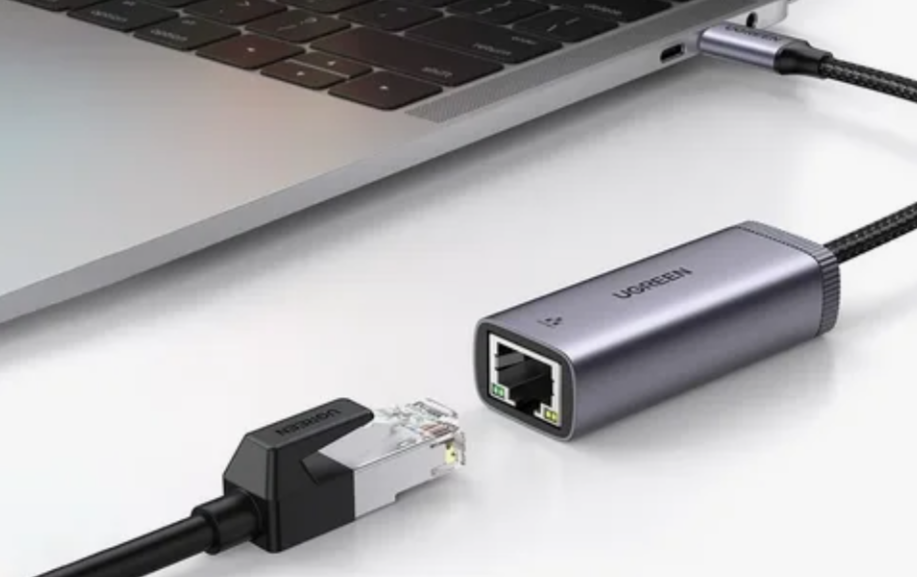 UGREEN USB C Ethernet адаптер 1000 Мбит/с