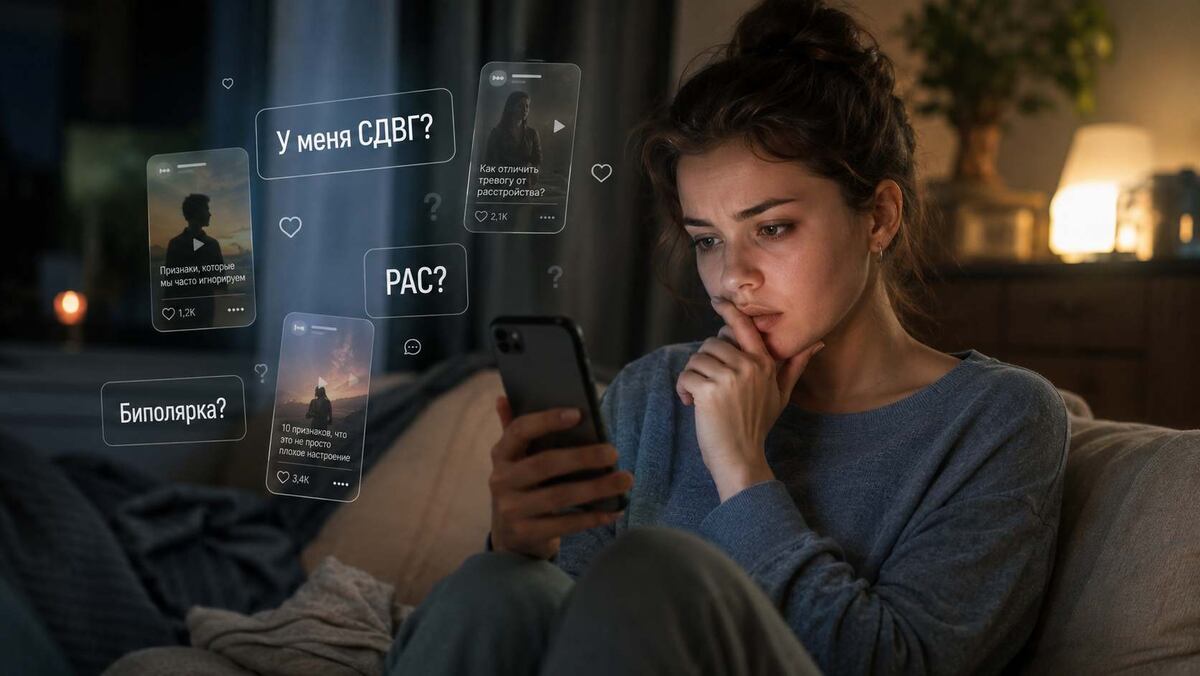 Соцсети могут подсказать важный вопрос, но не могут поставить диагноз.