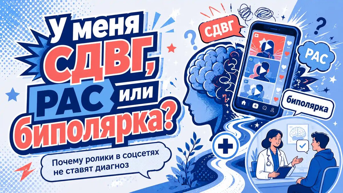 Ролик в интернете может стать поводом обратиться за помощью, но не может заменить диагностику