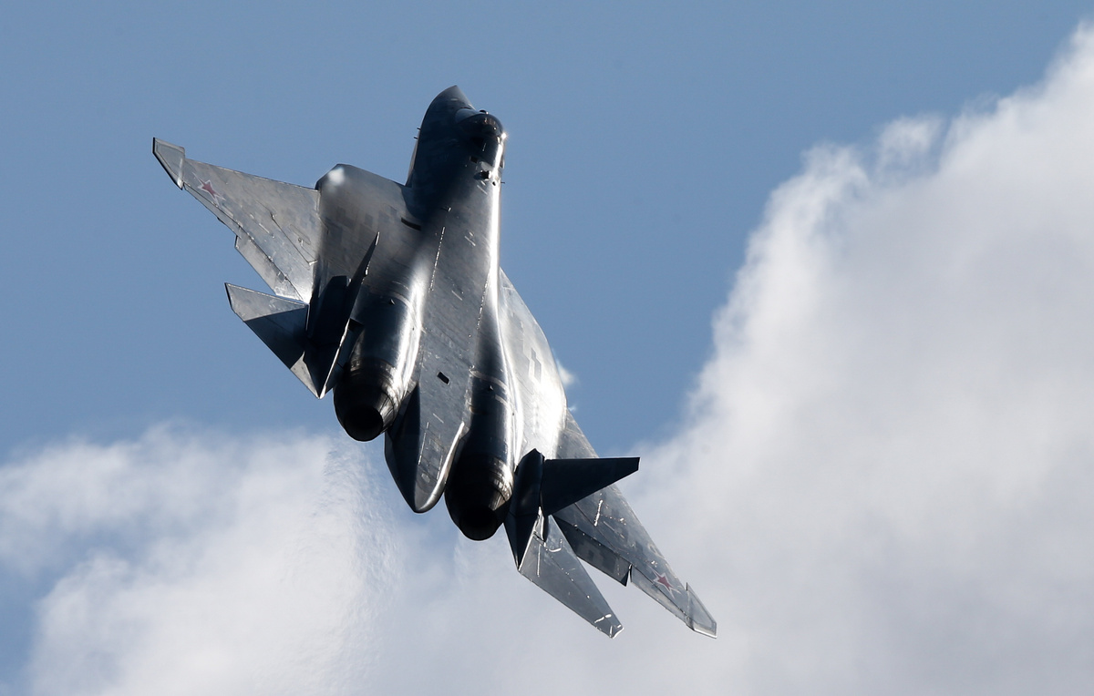    Истребитель Су-57  Марина Лысцева/ТАСС