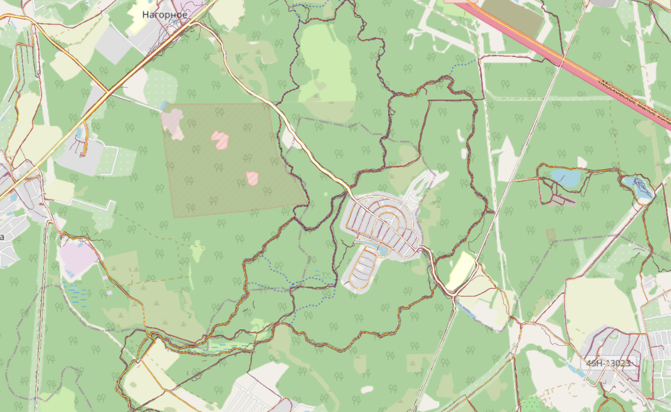 Тропы на тепловых картах Strava