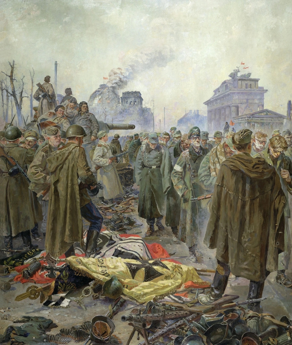 Пётр Кривоногов. Капитуляция фашистских войск в Берлине. 1946