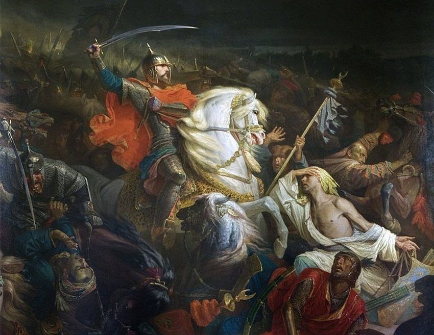                        Дмитрий Донской на Куликовом поле. Художник Фредерик Адольф Ивон