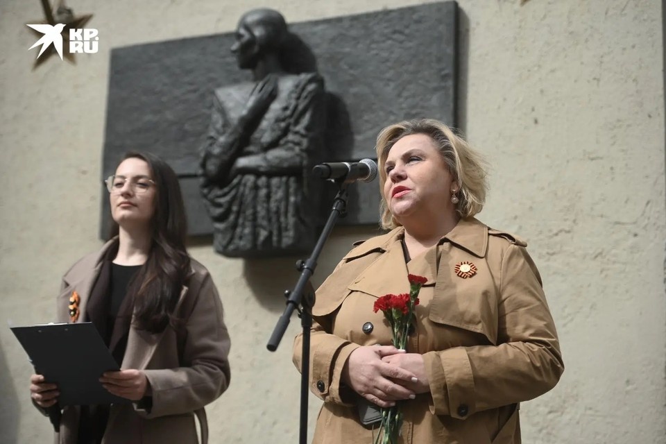    Марина Мерцалова отметила, что Ольга Берггольц была человеком с огромным сердцем. Алексей БУЛАТОВ