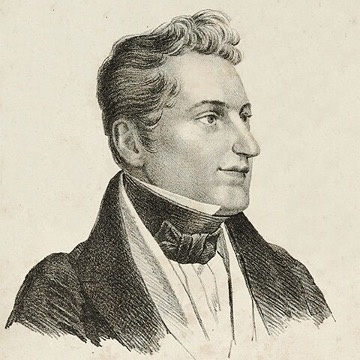 А. Венецианов. «Потрет Николая Васильевича Гоголя», 1834. Литография. Из собрания Е.Е. Рейтерна