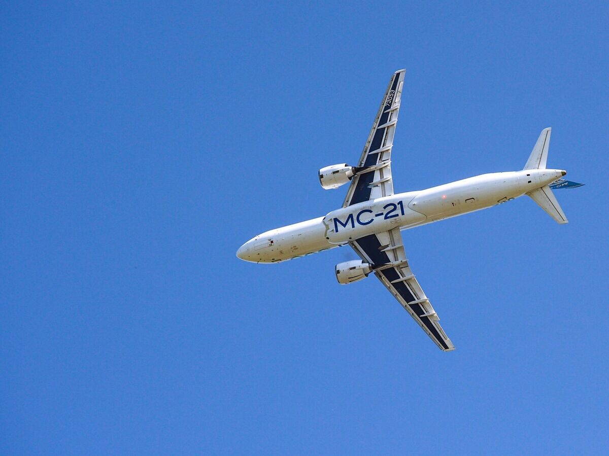    Самолет МС-21© РИА Новости . Кирилл Шипицин
