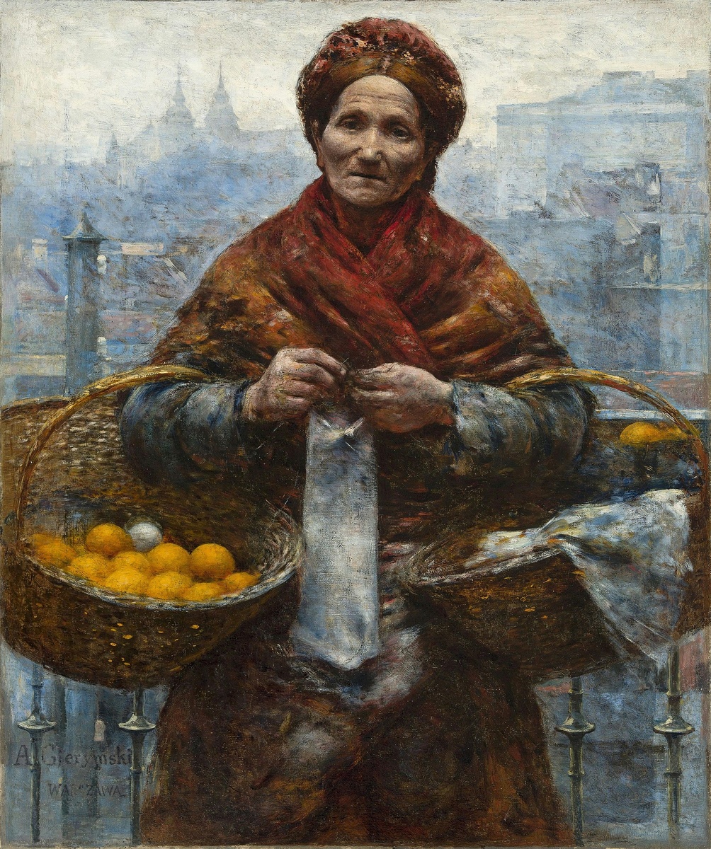 Александр Герымский
Еврейка с апельсинами. 1880-1881