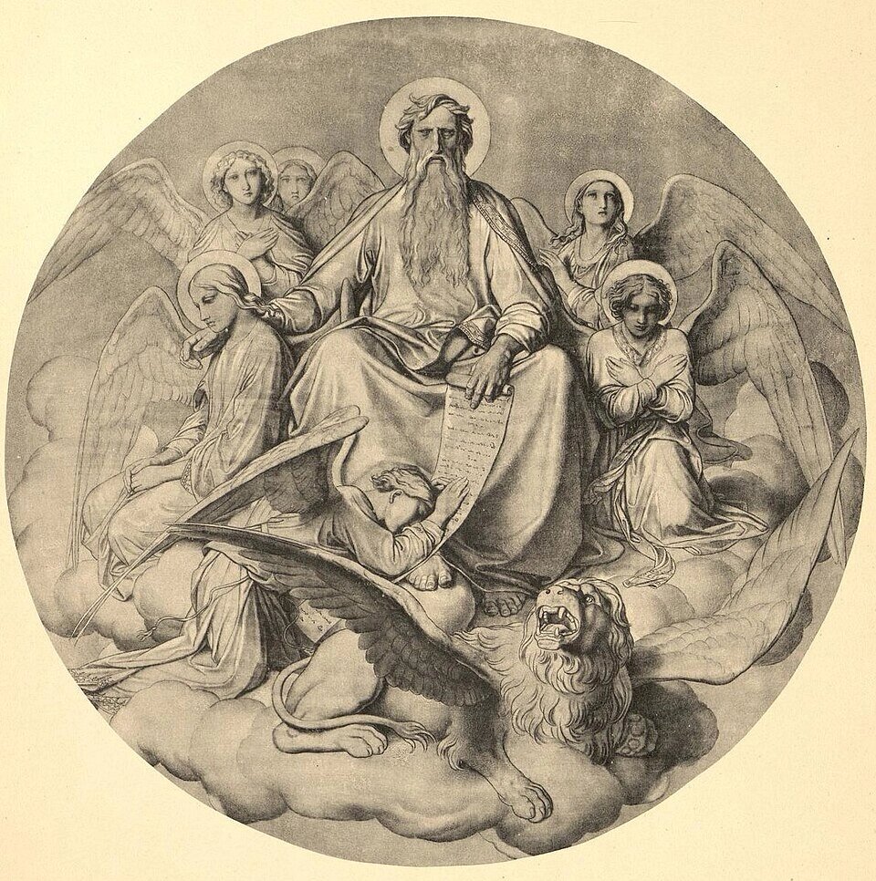    «Евангелист Марк» (эскиз для Исаакиевского собора 1840-х годов). Фото: ru.wikipedia.org