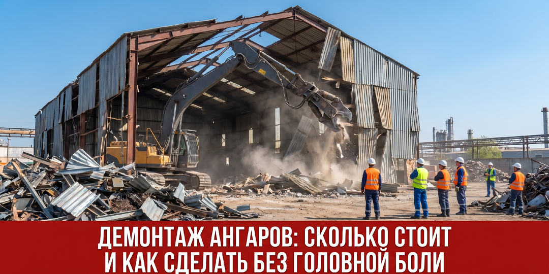 Демонтаж ангаров: сколько стоит и как сделать без головной боли
