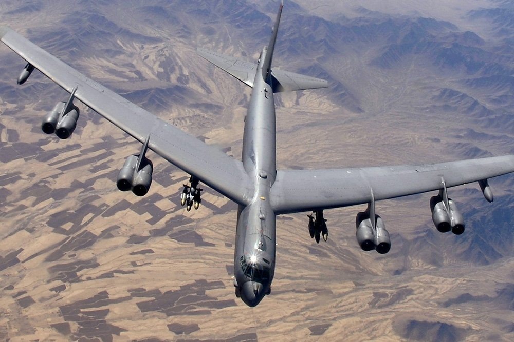    B-52H в небе./Master Sgt. Lance Cheung/U.S. Air Force