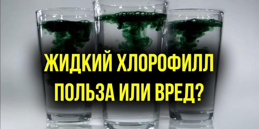 🟢 Жидкий хлорофилл: действительно полезная добавка или очередной TikTok-тренд