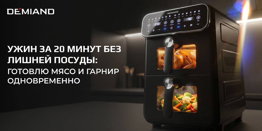 Ужин за 20 минут без лишней посуды: готовим мясо и гарнир одновременно