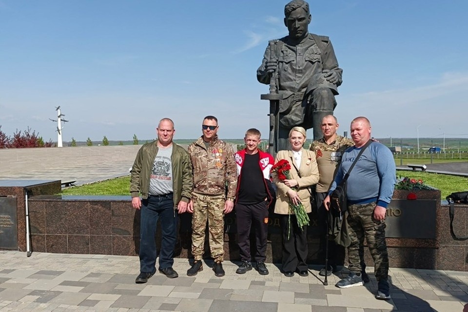    Ветераны боевых действий из ДНР стали участниками масштабной экскурсии к мемориалу «Самбекские высоты». Фото: Филиал фонда «Защитники Отечества в ДНР