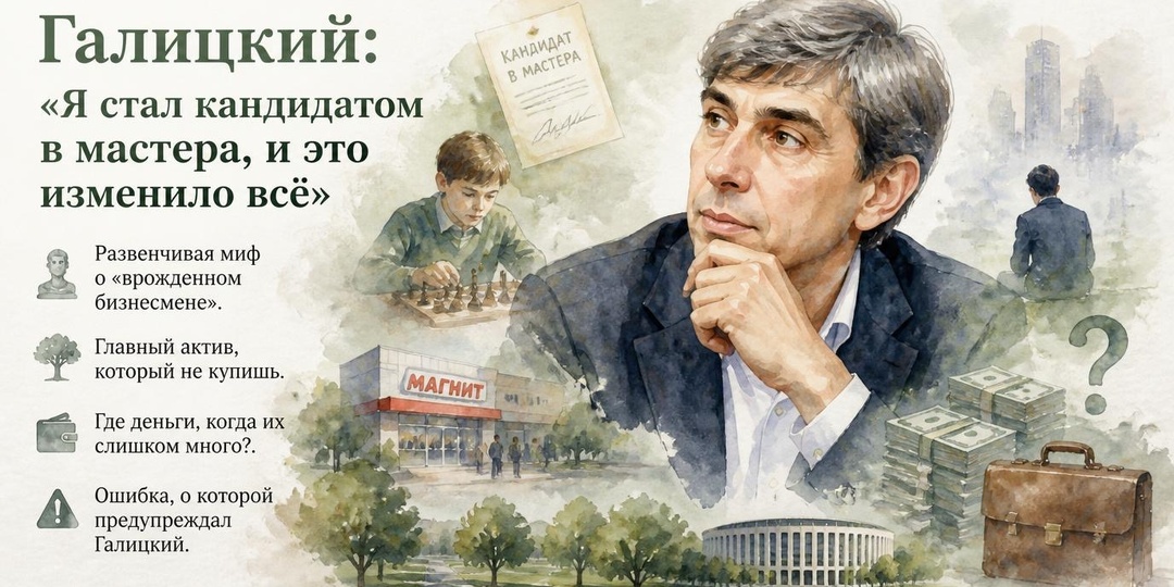 Галицкий: «Я стал кандидатом в мастера, и это изменило всё»