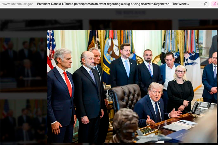    Очередное заявление Трампа из Белого дома. Скриншот: интернет-сайт whitehouse.gov