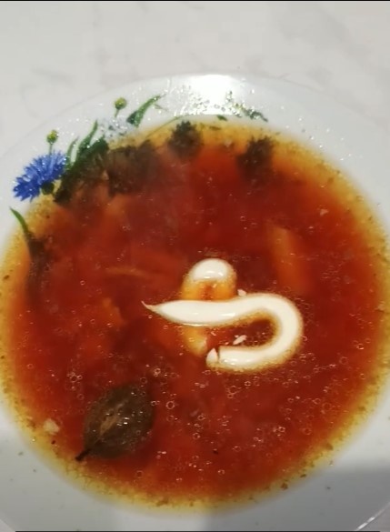 Домашний свекольник из личного архива 