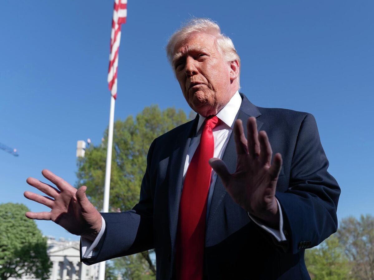    Президент США Дональд Трамп | © AP Photo / Jose Luis Magana