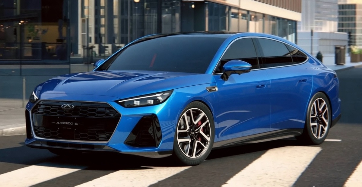 Chery Arrizo S подозрительно похож на Audi 