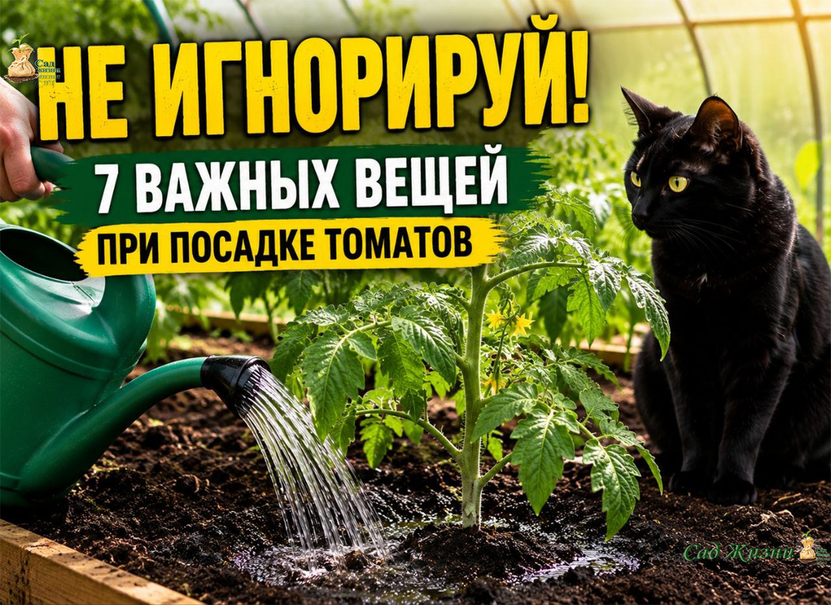 7 вещей, которые нельзя игнорировать при высадке томатов