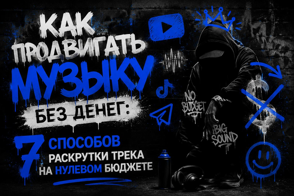 Продвижение своей музыки без бюджета