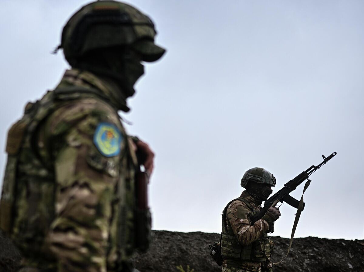    Российские военнослужащие в зоне СВО | © РИА Новости / Сергей Бобылев