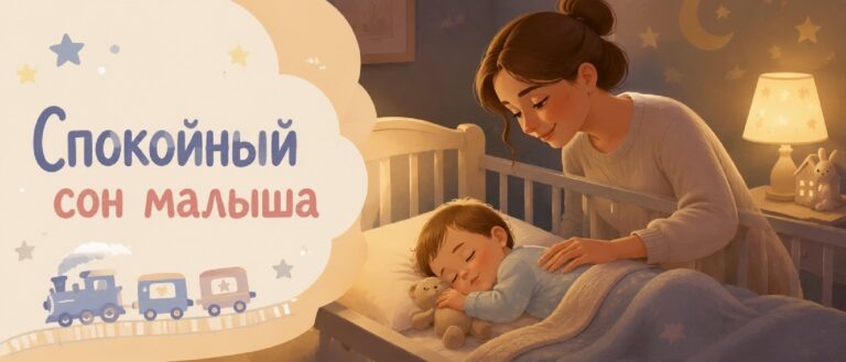    Иллюстрация к материалу: Паровозик снов: игра, которая поможет ребёнку спокойно заснуть