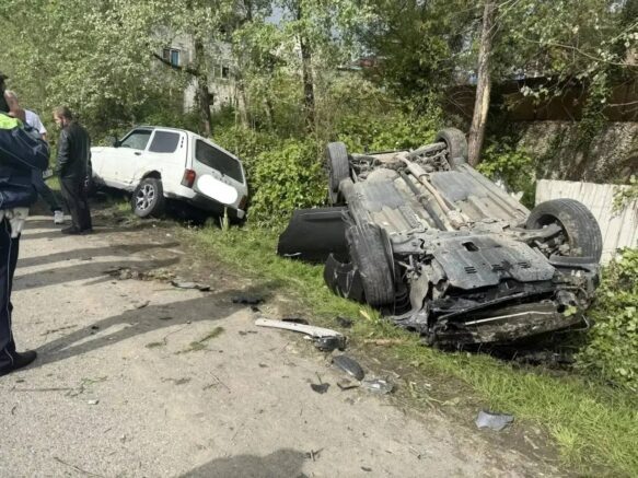 В Дагомысе в массовом ДТП погиб мужчина
