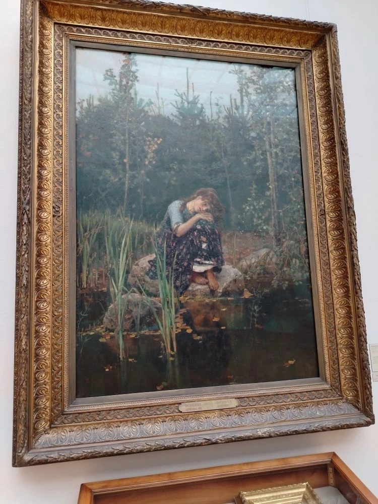Алёнушка, картина Васнецова