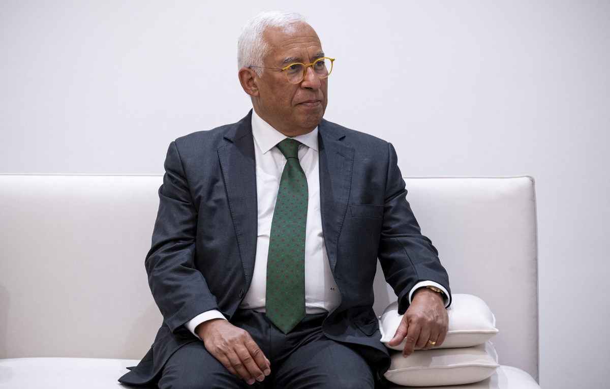    Председатель Евросовета Антониу Кошта  Hamad Al Kaabi/UAE Presidential Court/Handout via REUTERS