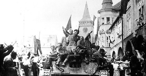 Освобождение Праги Фото из открытого доступа
